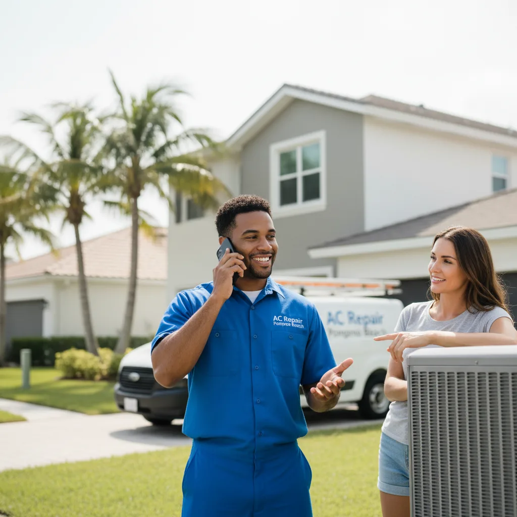 AC Repair Pompano Beach customer support in Sunbury